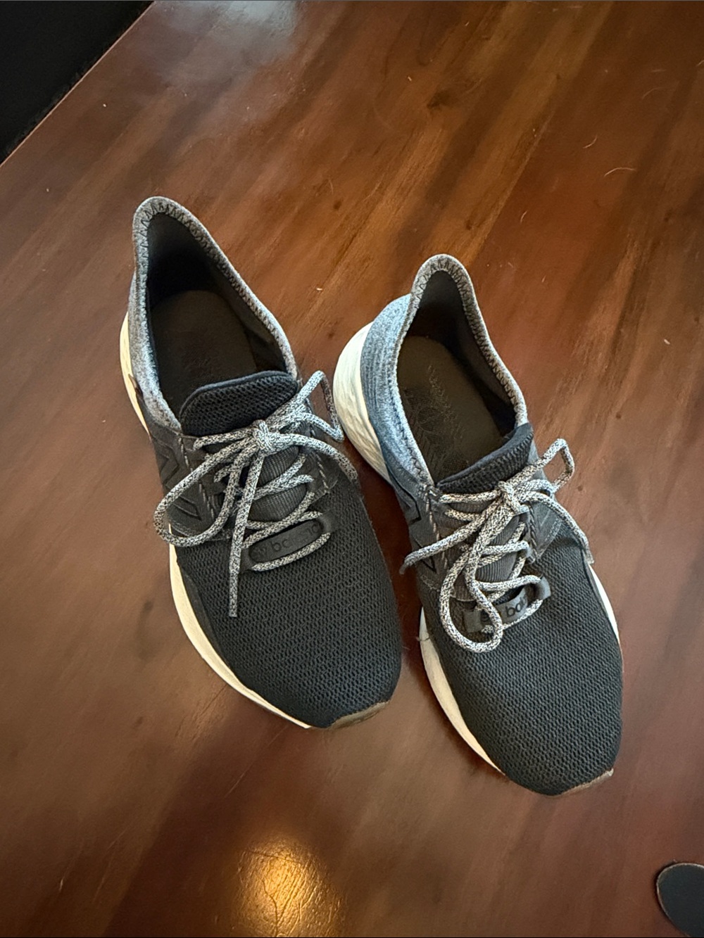 New Balance Black and Gray Athletic Running Shoes